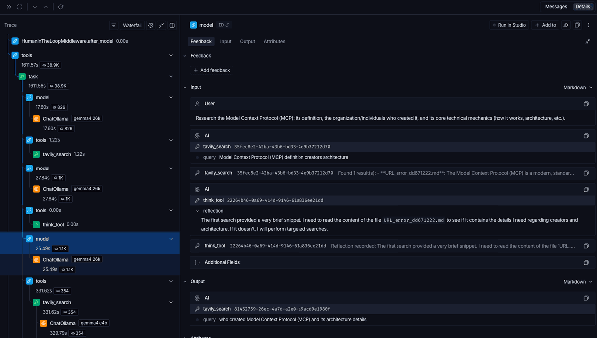 Deep Research Agent screenshot 4