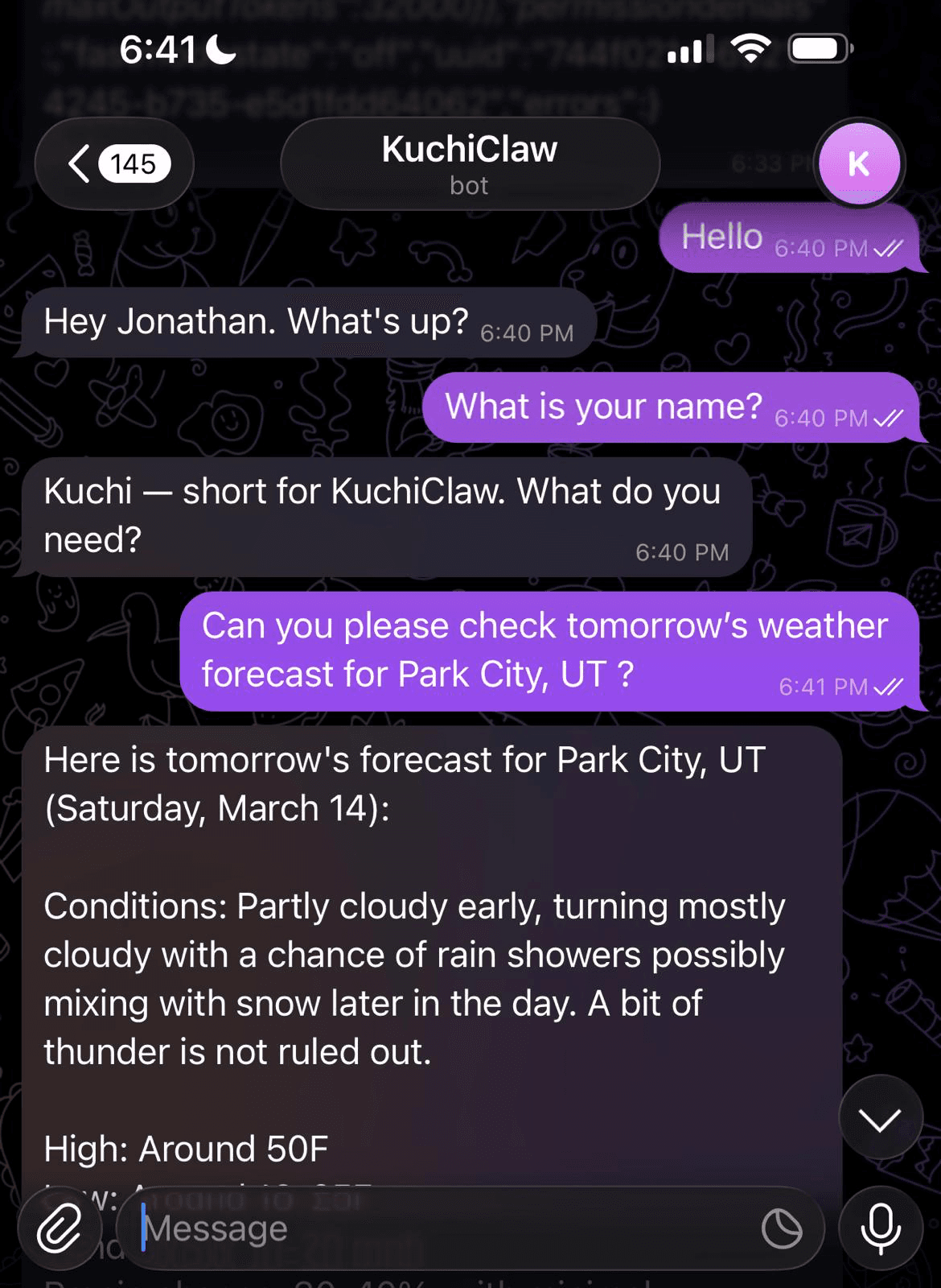 KuchiClaw screenshot