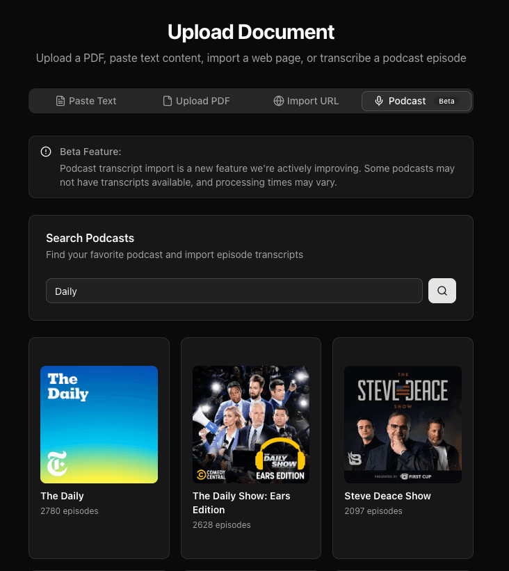 Talk2Docs screenshot 3