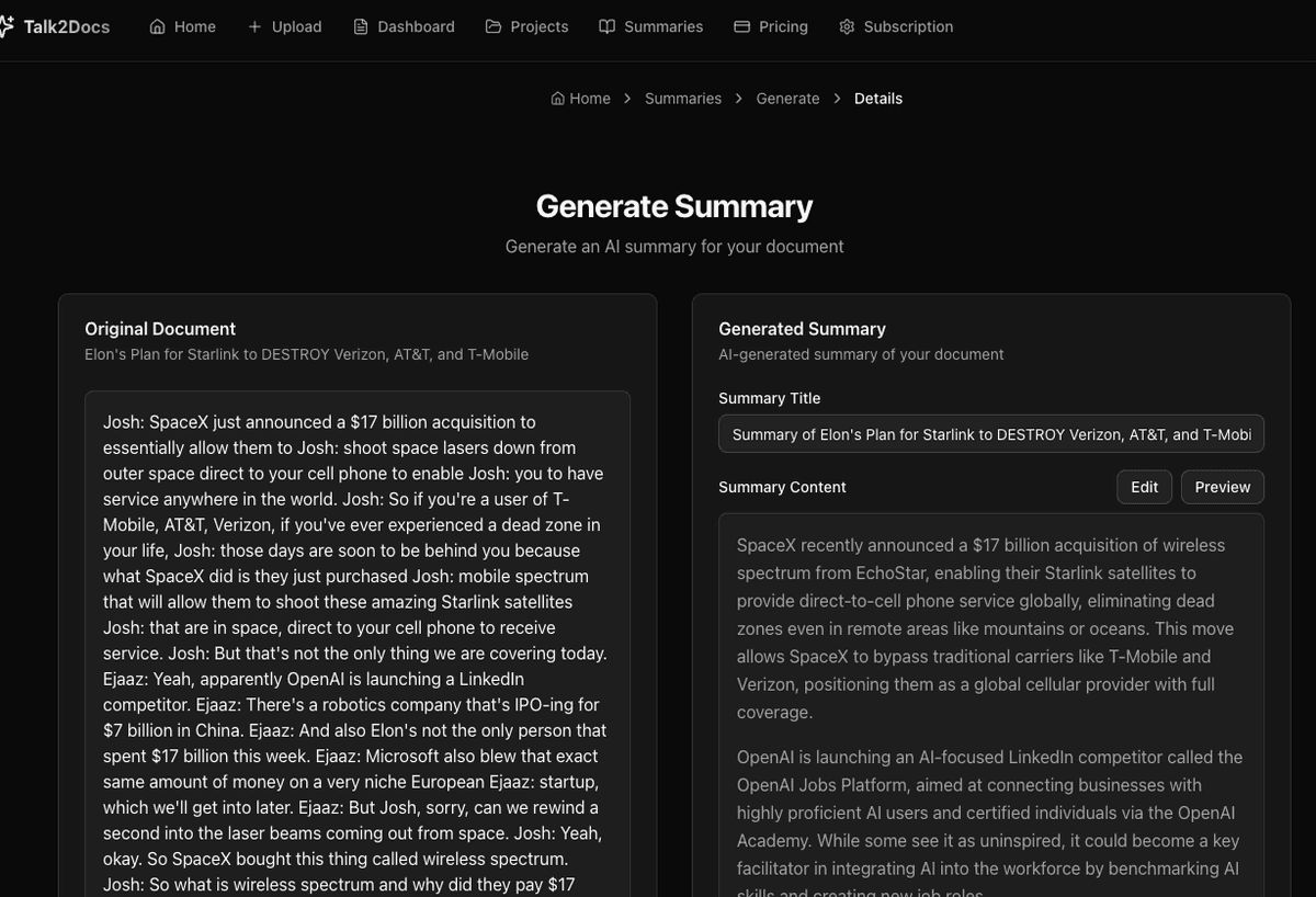 Talk2Docs screenshot 4